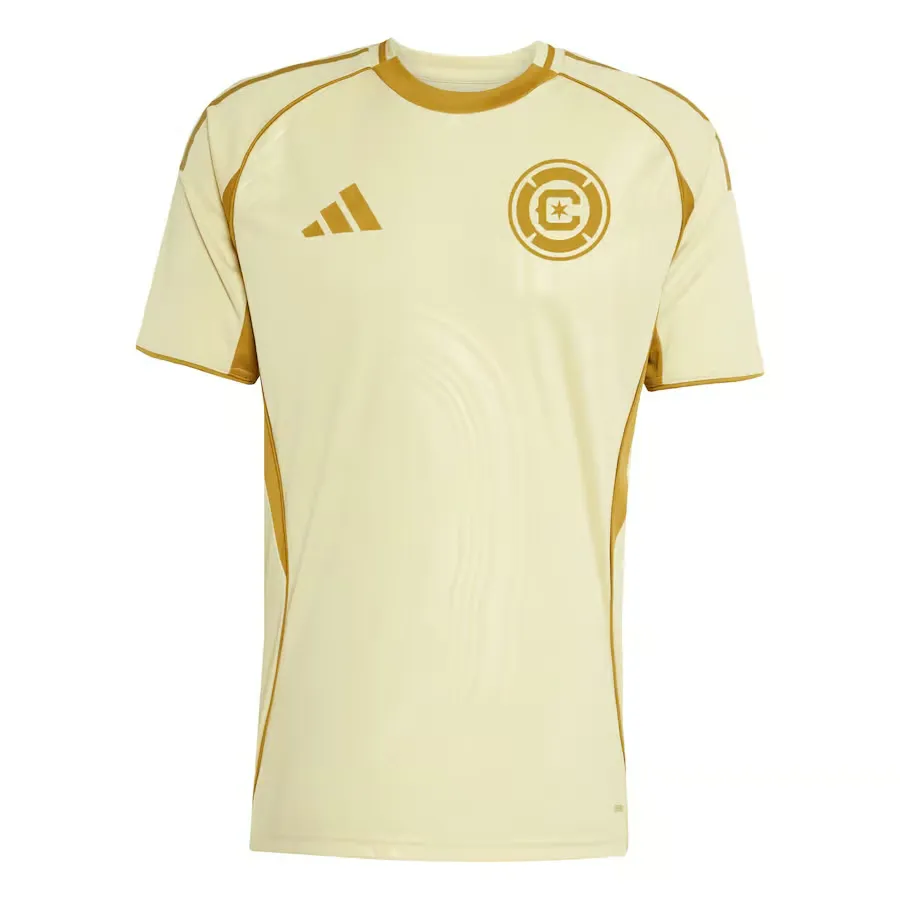 Men's Chicago Fire 2025 Third Pre Match Shirt - Yellow