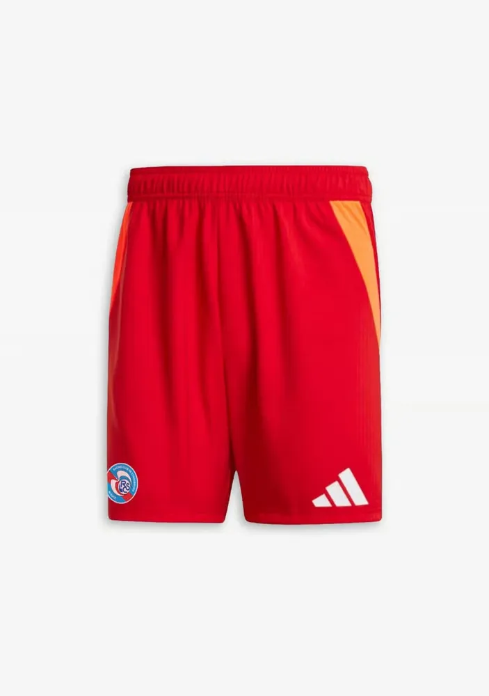 Men's Strasbourg 2024/25 Third Authentic Training Shorts  -  Red