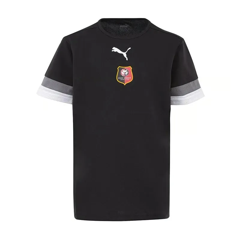 Kid's Rennes 2024/25 Third Authentic Training Shirt  -  Black