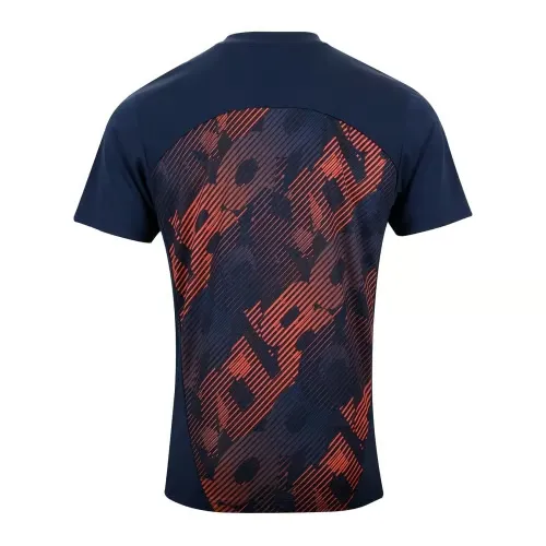 Men's OM 2024/25 Third Pre Match Shirt - Blue/Orange - Image 2