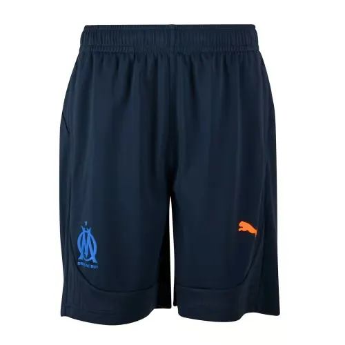 Men's OM 2024/25 Third Authentic Training Shorts - Blue/Orange