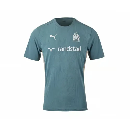 Men's OM 2024/25 Third Authentic Training Shirt - Turquoise Blue