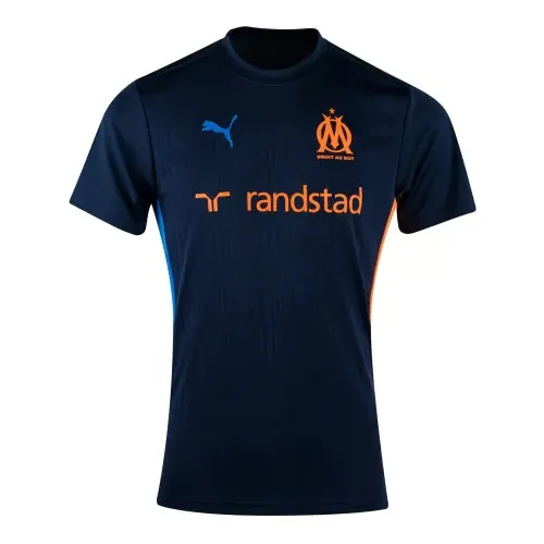 Men's OM 2024/25 Third Authentic Training Shirt - Blue/Orange