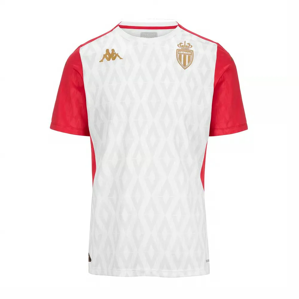 Kid's AS Monaco 2024/25 Home Pre Match Shirt