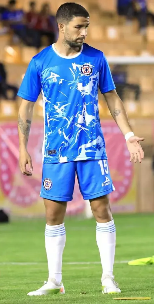 Men's Cruz Azul 2024/25 Third Warm Up Shirt