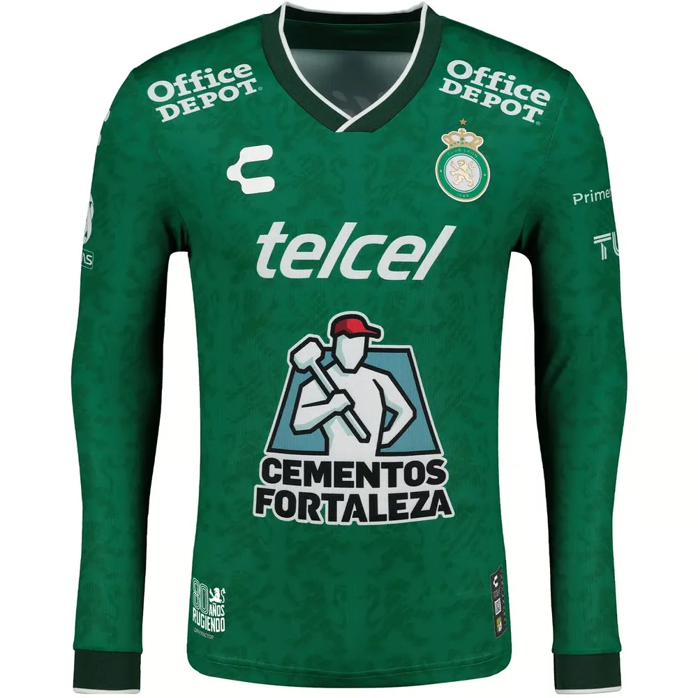 Women's Club León 2024/25 Home Sleeve Shirt