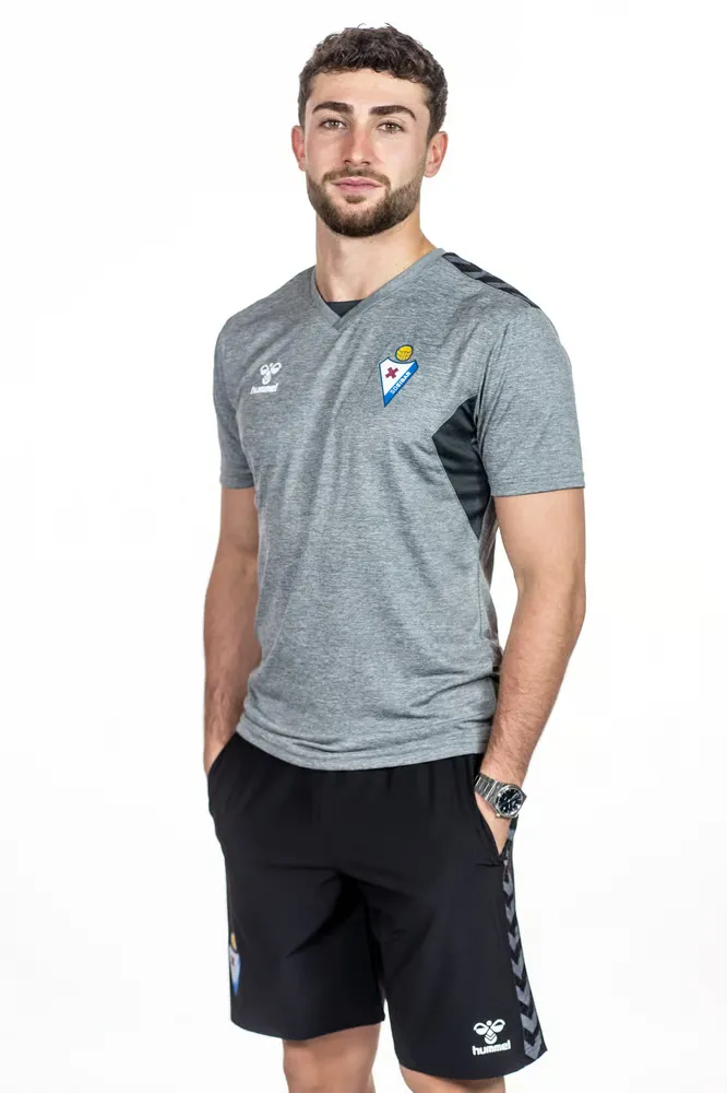 Men's SD Eibar 2024/25 Third Authentic Training Shirt - Gray