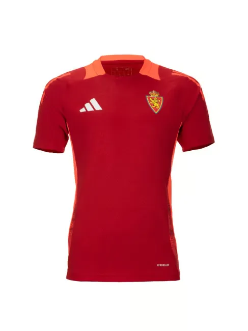 Men's Real Zaragoza 2024/25 Third Authentic Training Shirt - Red
