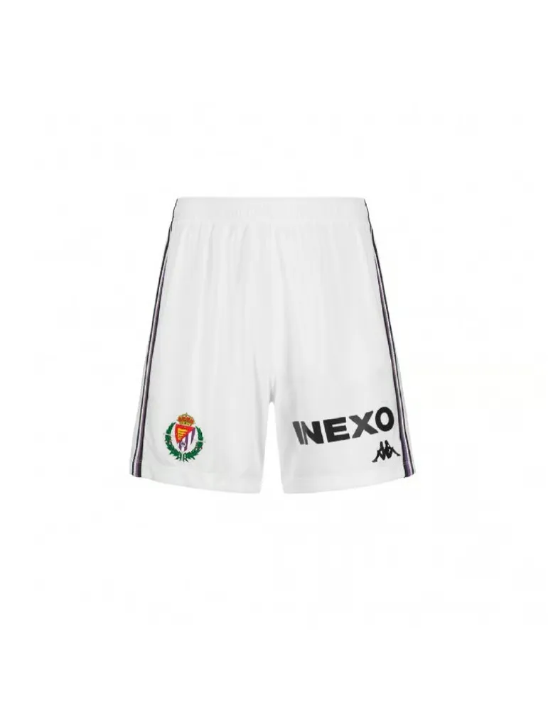 Kid's Real Valladolid 2024/25 Home Shorts