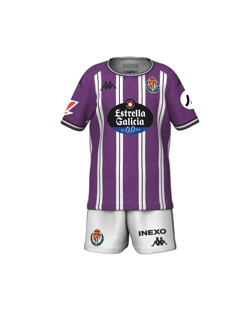 Kid's Real Valladolid 2024/25 Home Kit