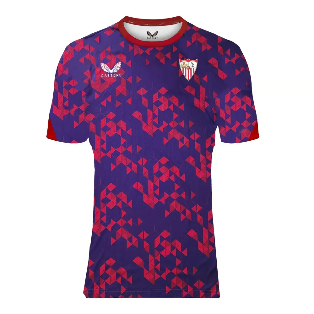 Kid's Sevilla FC 2024/25 Third Pre Match Shirt - Purple