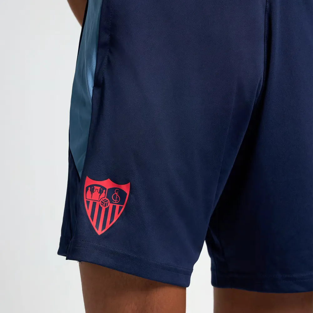 Kid's Sevilla FC 2024/25 Third Authentic Training Shorts - Blue