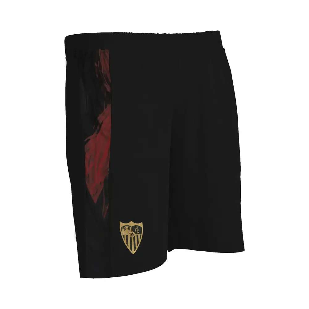 Kid's Sevilla FC 2024/25 Third Authentic Training Shorts - Black