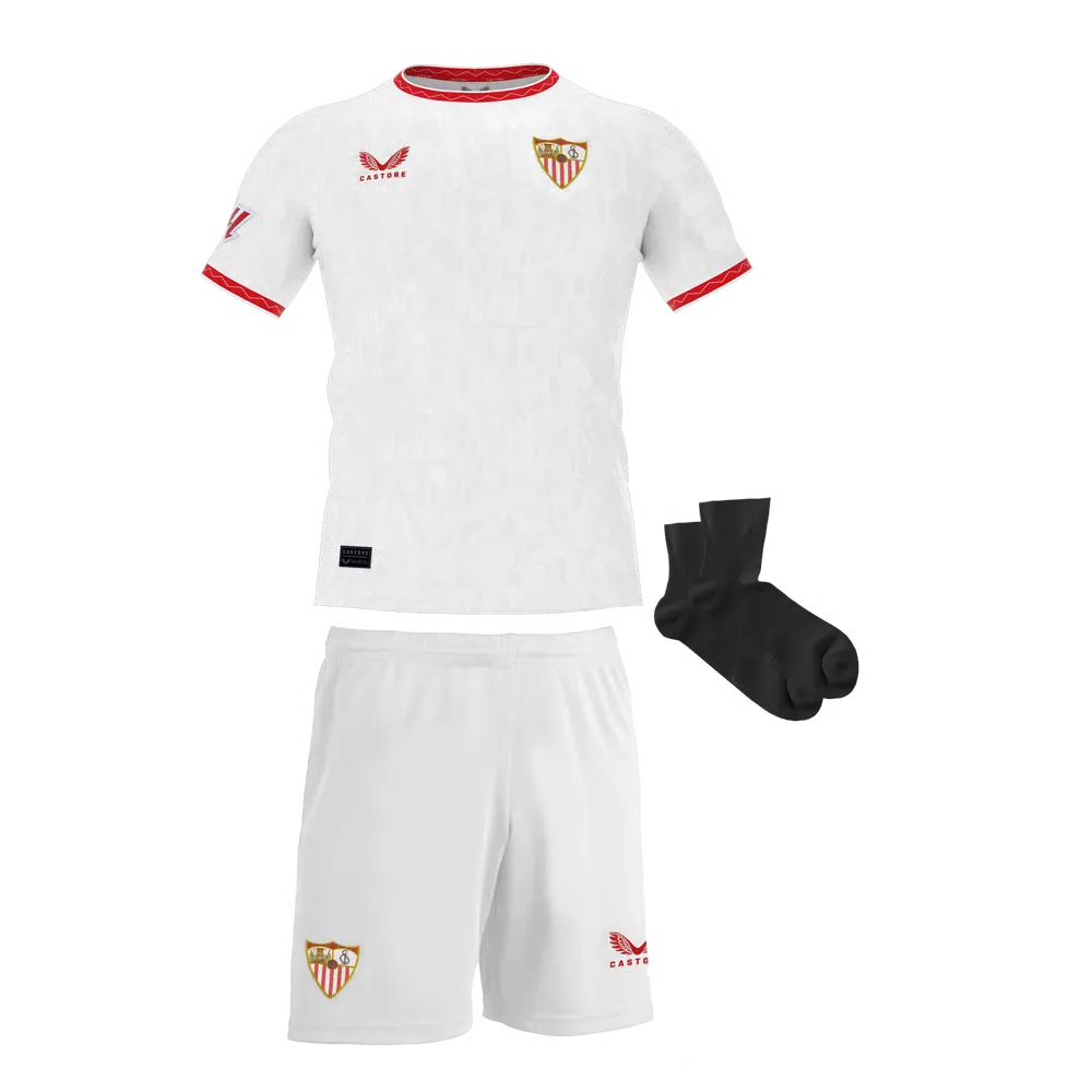 Kid's Sevilla FC 2024/25 Home Kit