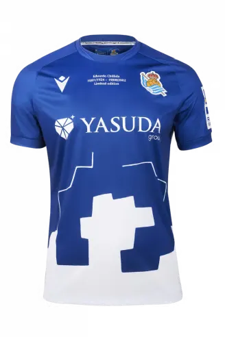 Kid's Real Sociedad 2024/25 Home Chillida Shirt