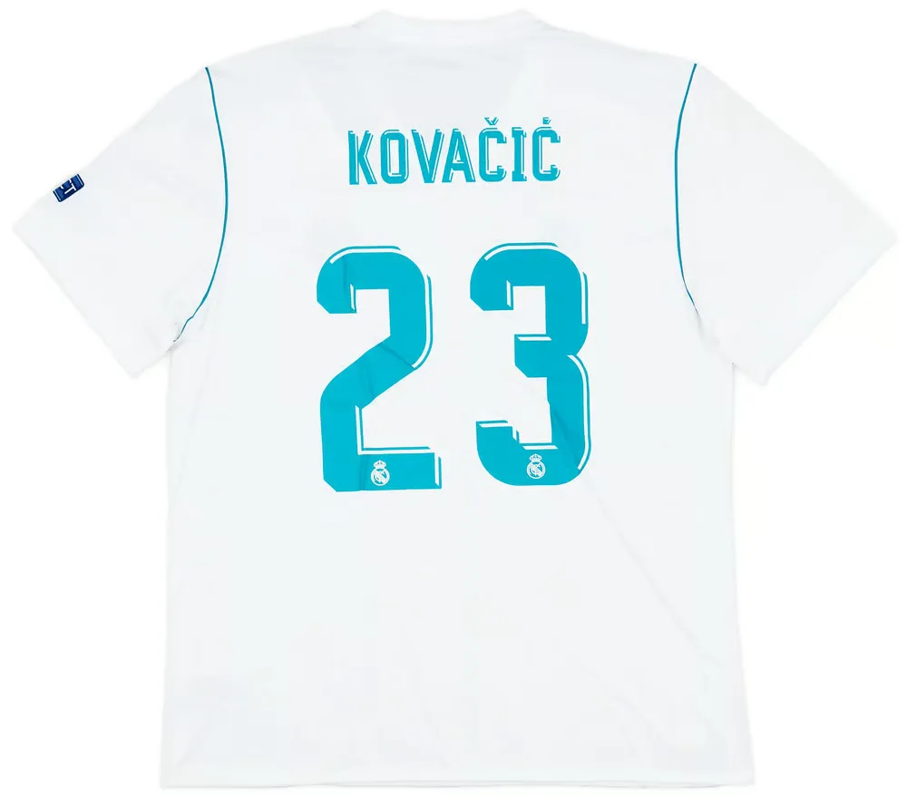 Men's KOVACIC Real Madrid 2017/18 Home Shirt
