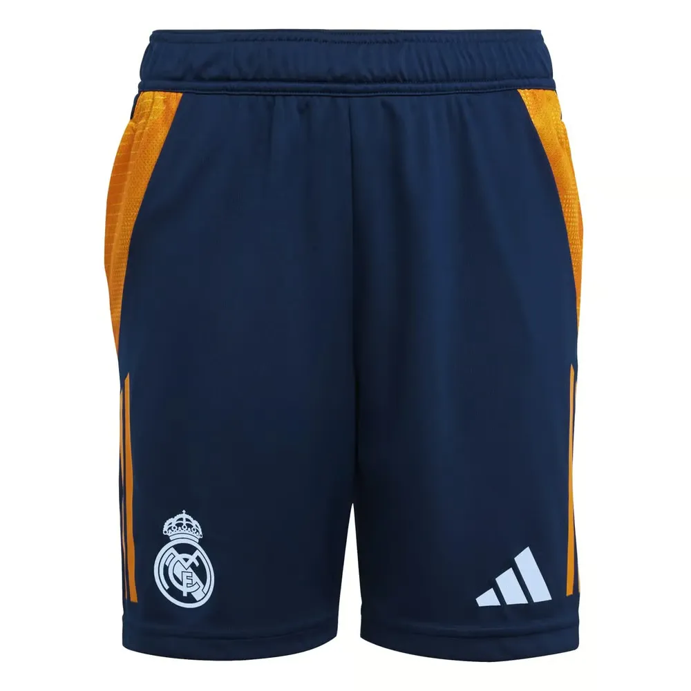 Kid's Real Madrid 2024/25 Third Authentic Training Shorts - Navy