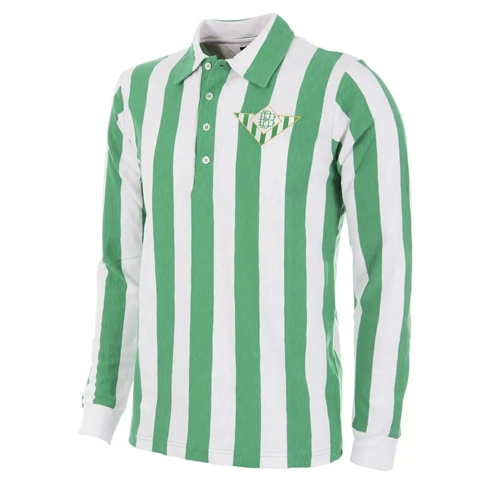 Kid's Real Betis 1934/35 Long Sleeve Retro Shirt