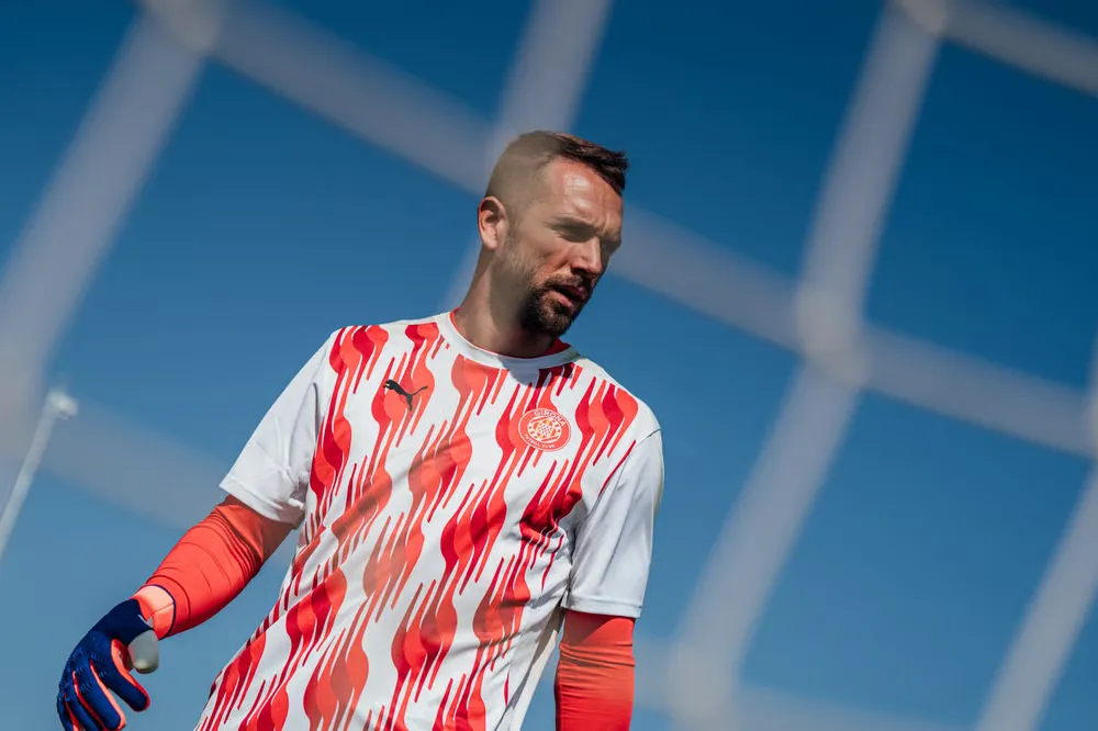 Men's Girona FC 2024/25 Third Authentic UCL Training Shirt - Image 2