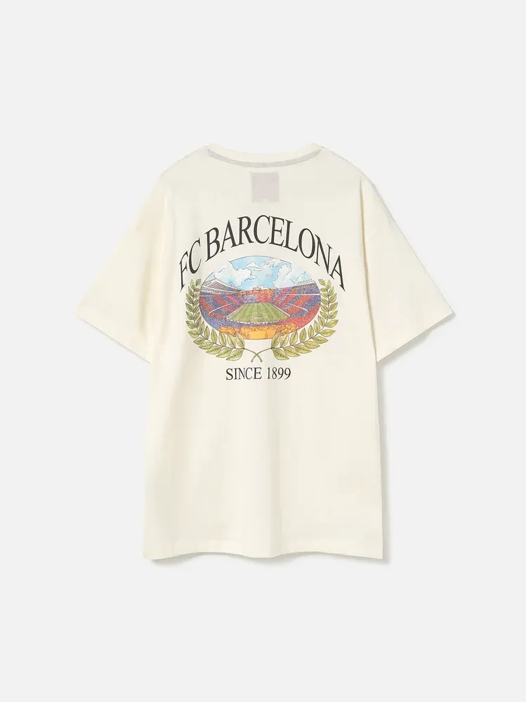 Women's FC Barcelona Retro Spotify Camp Nou Shirt