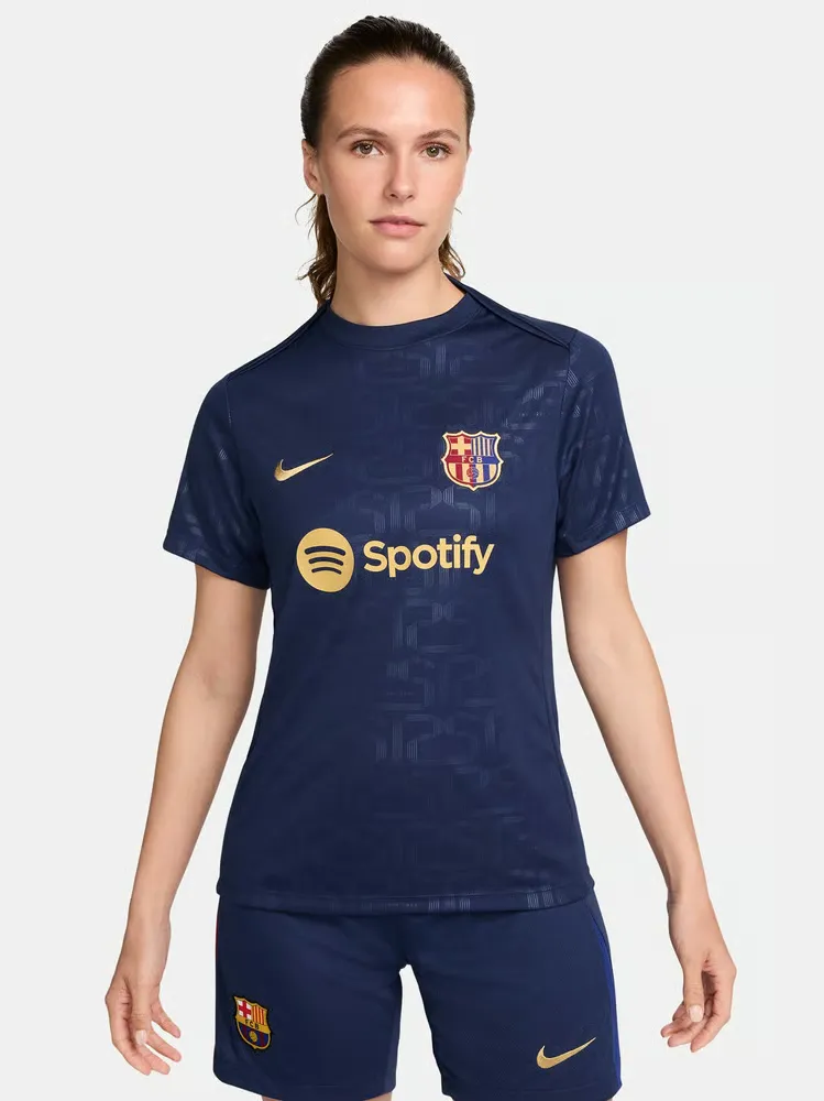 Women's FC Barcelona 2024/25 Home Prematch Shirt