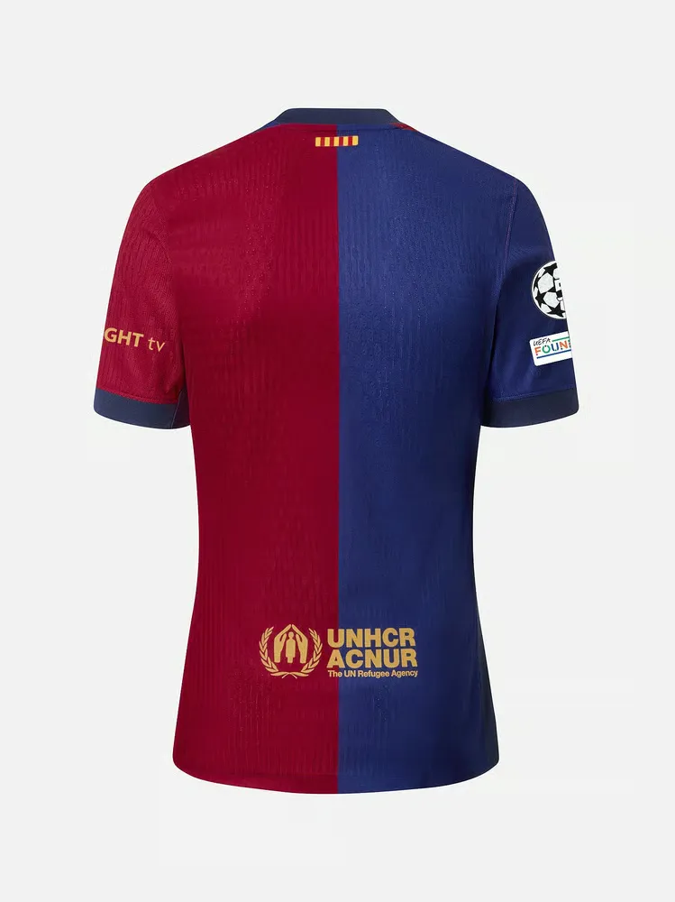 Men's FC Barcelona 2024/25 Home Long Sleeve UCL Shirt - Image 2