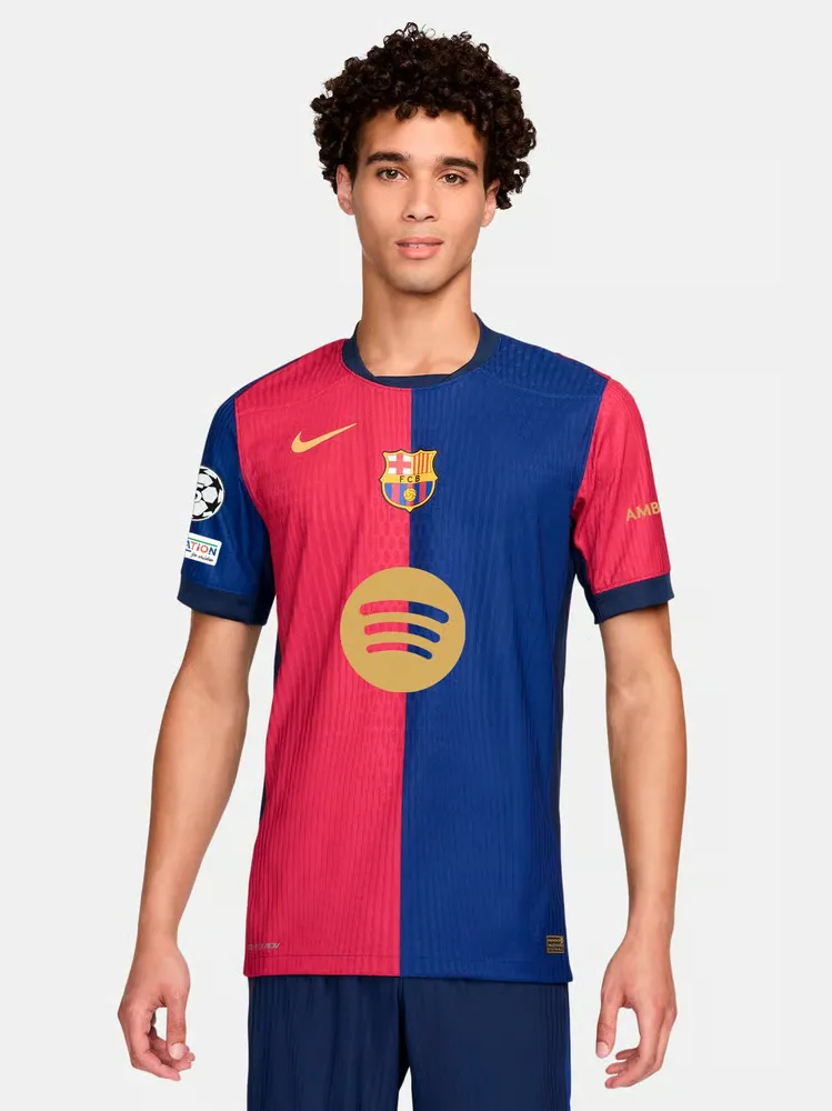 Men's FC Barcelona 2024/25 Home Authentic UCL Shirt
