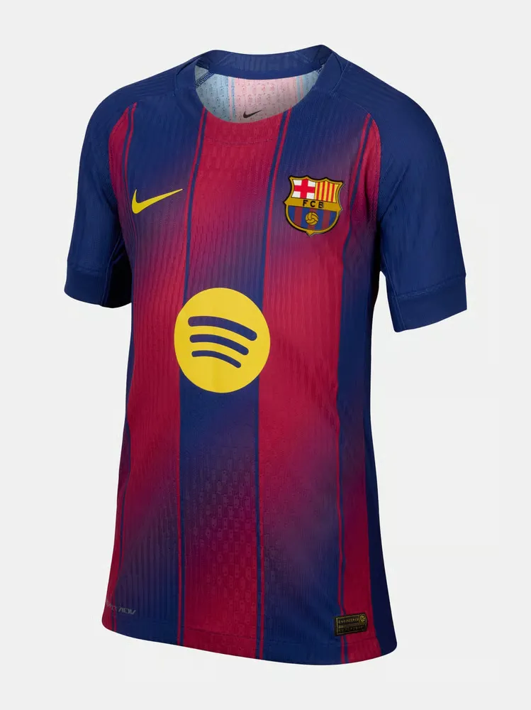 Kid's FC Barcelona 2025/26 Home UCL Shirt