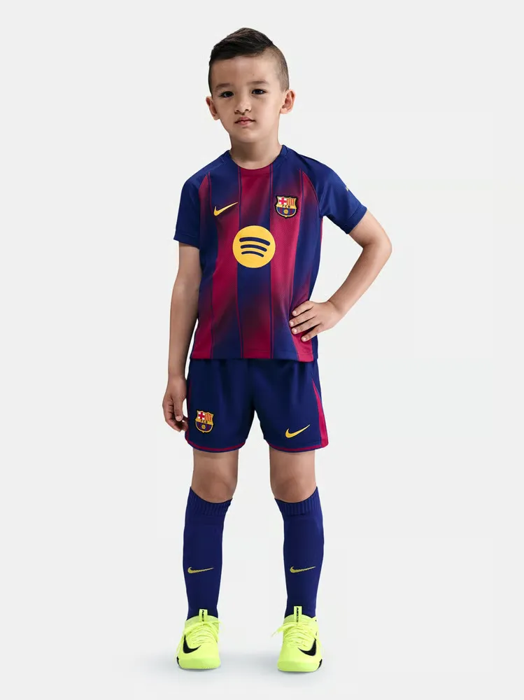 Kid's FC Barcelona 2025/26 Home Kit