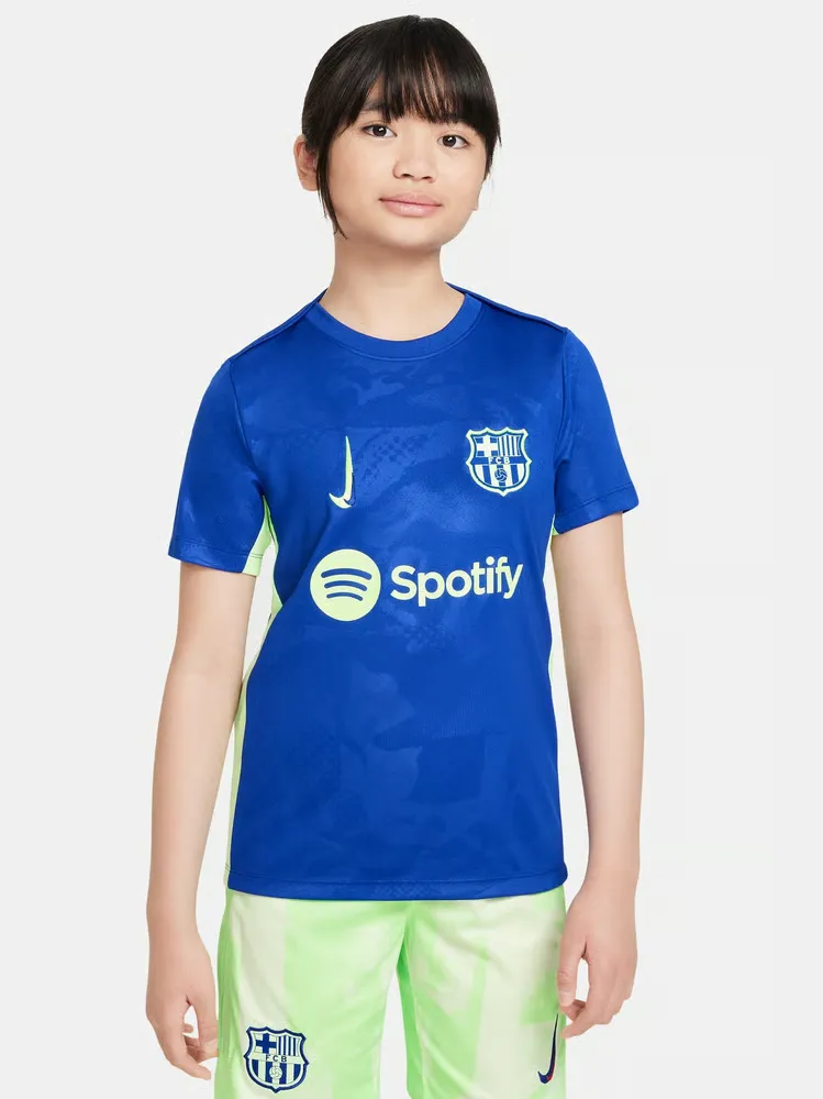 Kid's FC Barcelona 2024/25 Third Prematch Shirt