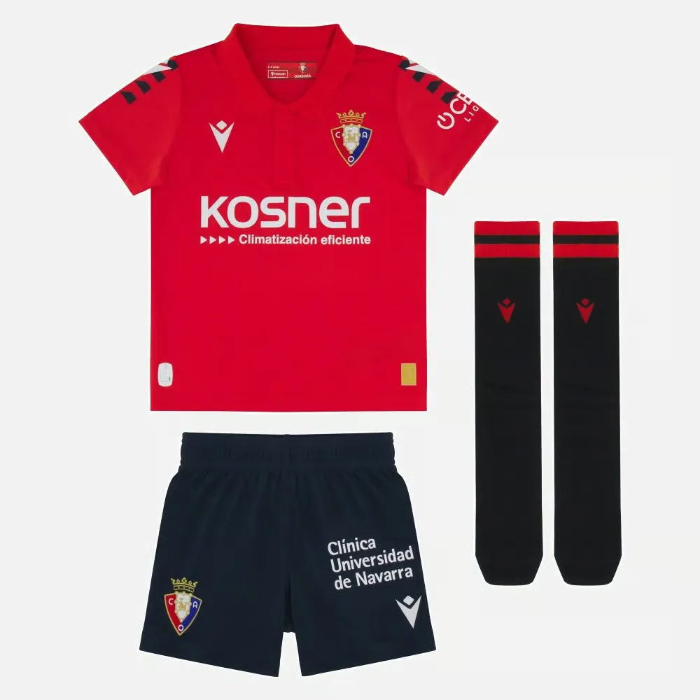 Kid's CA Osasuna 2025/26 Home Kit