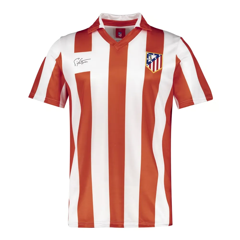 Women's Atletico Madrid 87/88 Home Retro Shirt #10