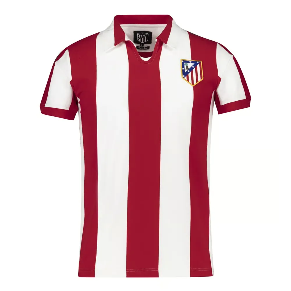 Men's Atletico Madrid 90s Retro Crest Shirt