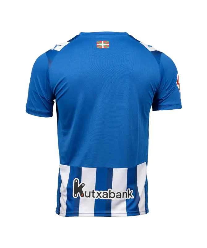 Men's Alaves 2025/26 Home No Sponsor Shirt - Image 2