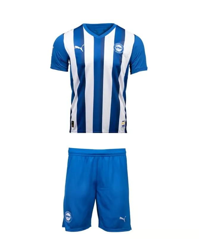 Kid's Alaves 2025/26 Home No Sponsor Kit