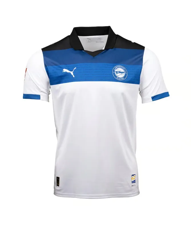 Kid's Alaves 2025/26 Away No SponsorShirt