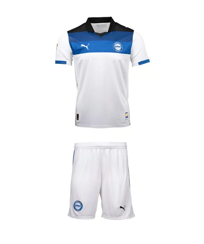 Kid's Alaves 2025/26 Away No Sponsor Kit