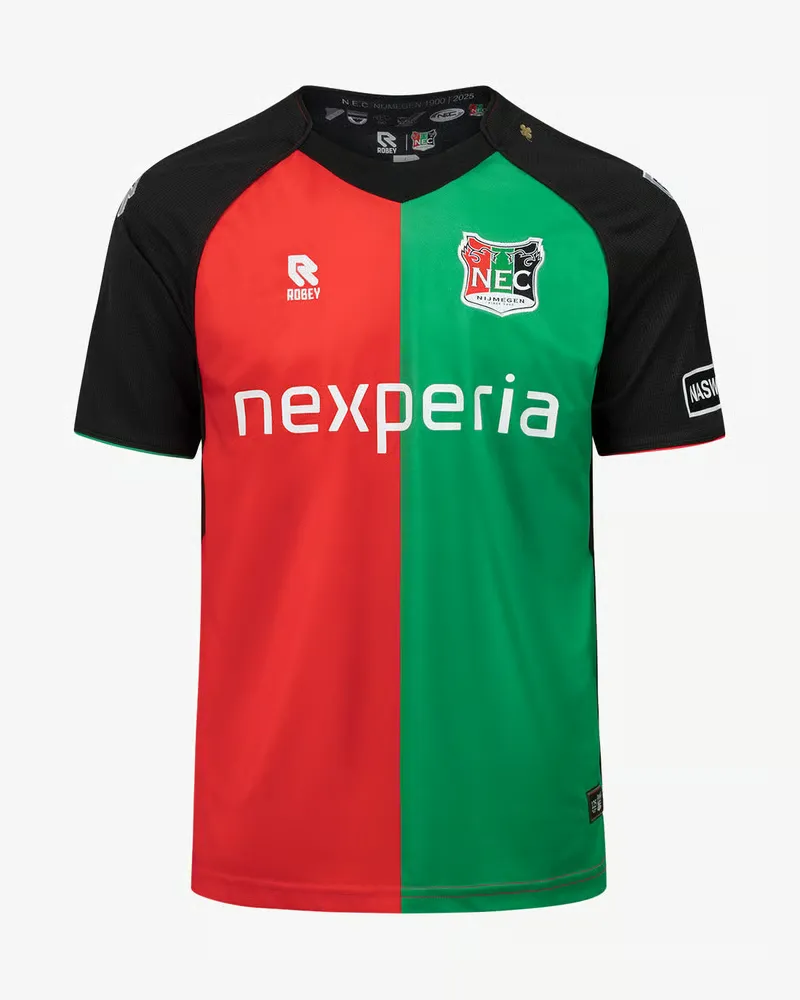 Men's N.E.C. Nijmegen 2025/26 Home Shirt 3