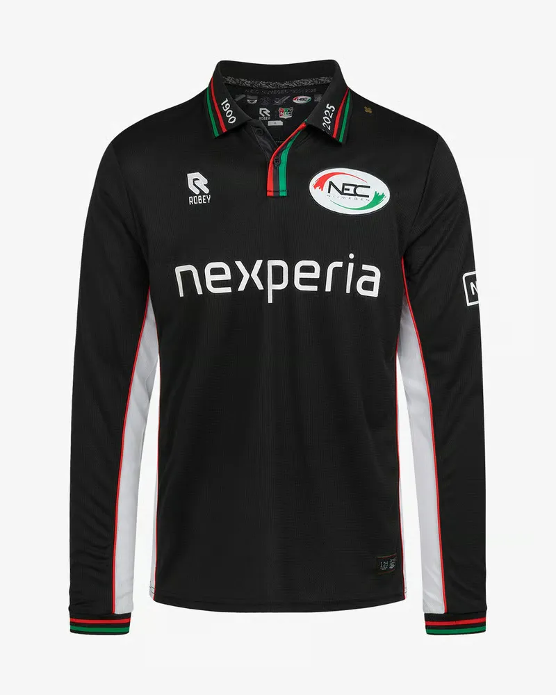 Men's N.E.C. Nijmegen 2025/26 Away Long Sleeve Shirt 3