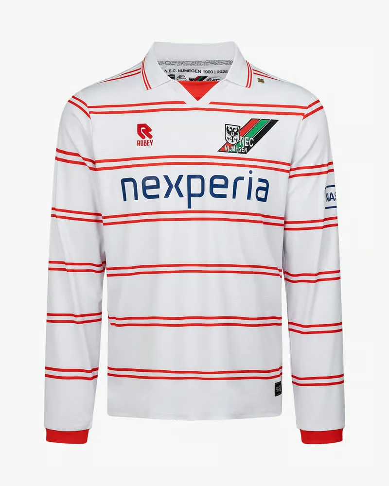 Men's N.E.C. Nijmegen 2025/26 Away Long Sleeve Shirt 2
