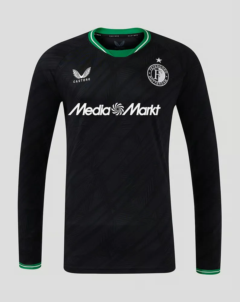 Men's Feyenoord 2024/25 Away Long Sleeve Shirt