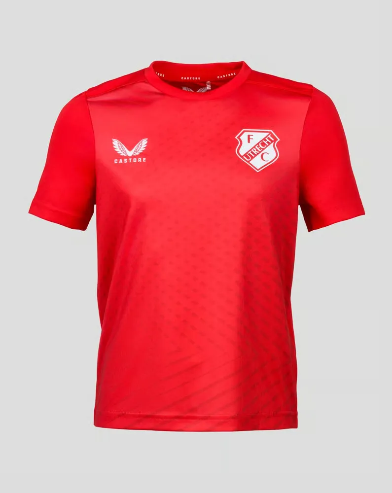 Kid's FC Utrecht 2024/25 Third Authentic Linear Printed Training Shirt