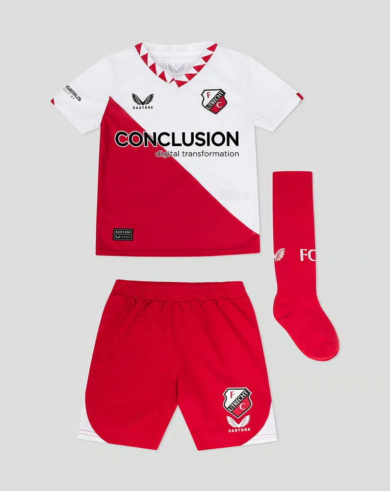 Kid's FC Utrecht 2024/25 Home Kit