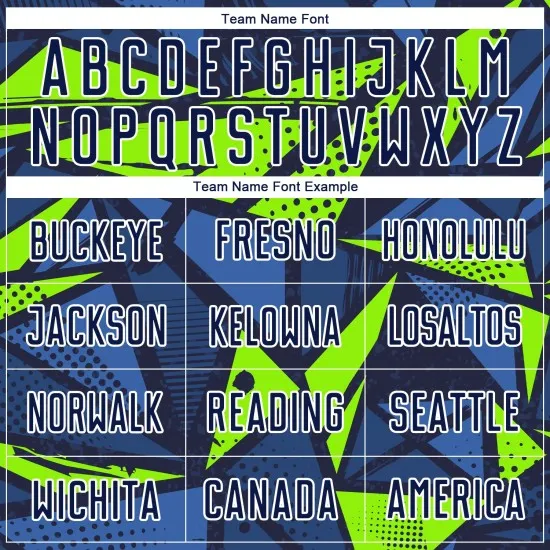 Custom Navy Navy-Neon Green Sublimation Soccer Uniform Jersey - Image 6