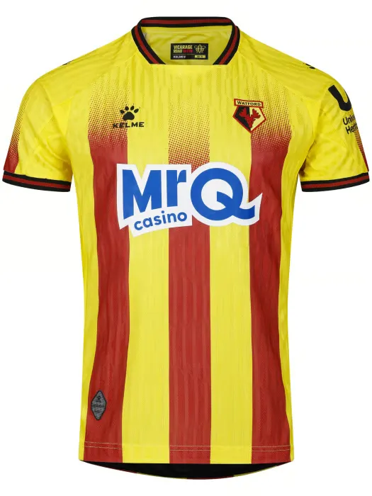 Kid's Watford 2025/26 Home Sponsored Shirt