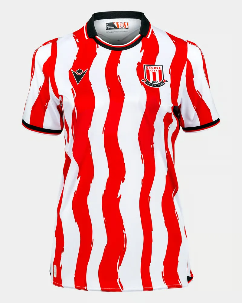 Women's Stoke City 2025/26 Home Unsponsored Shirt