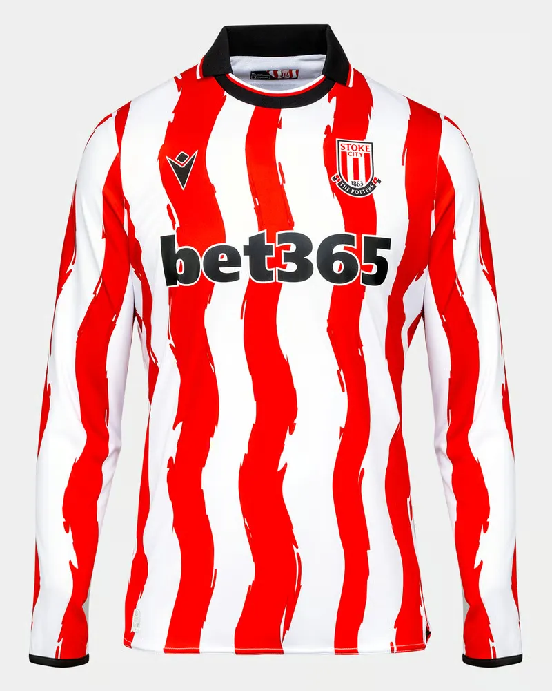 Women's Stoke City 2025/26 Home Long Sleeve Shirt
