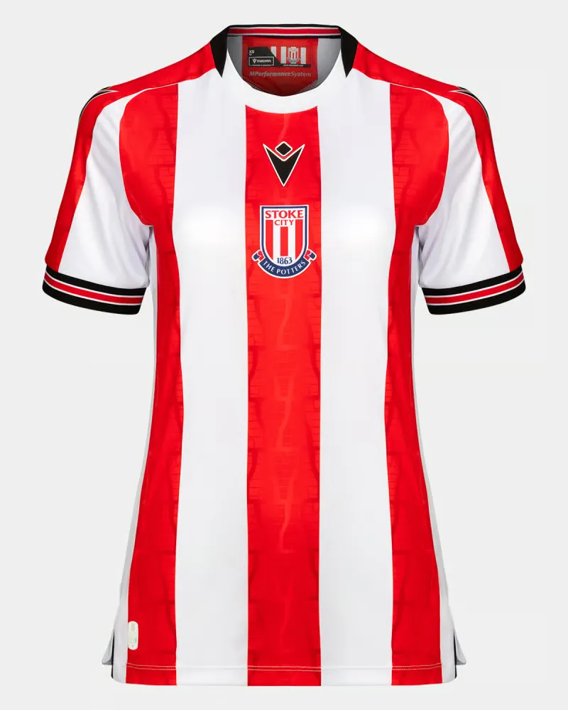 Women's Stoke City 2024/25 Home Unsponsored Shirt