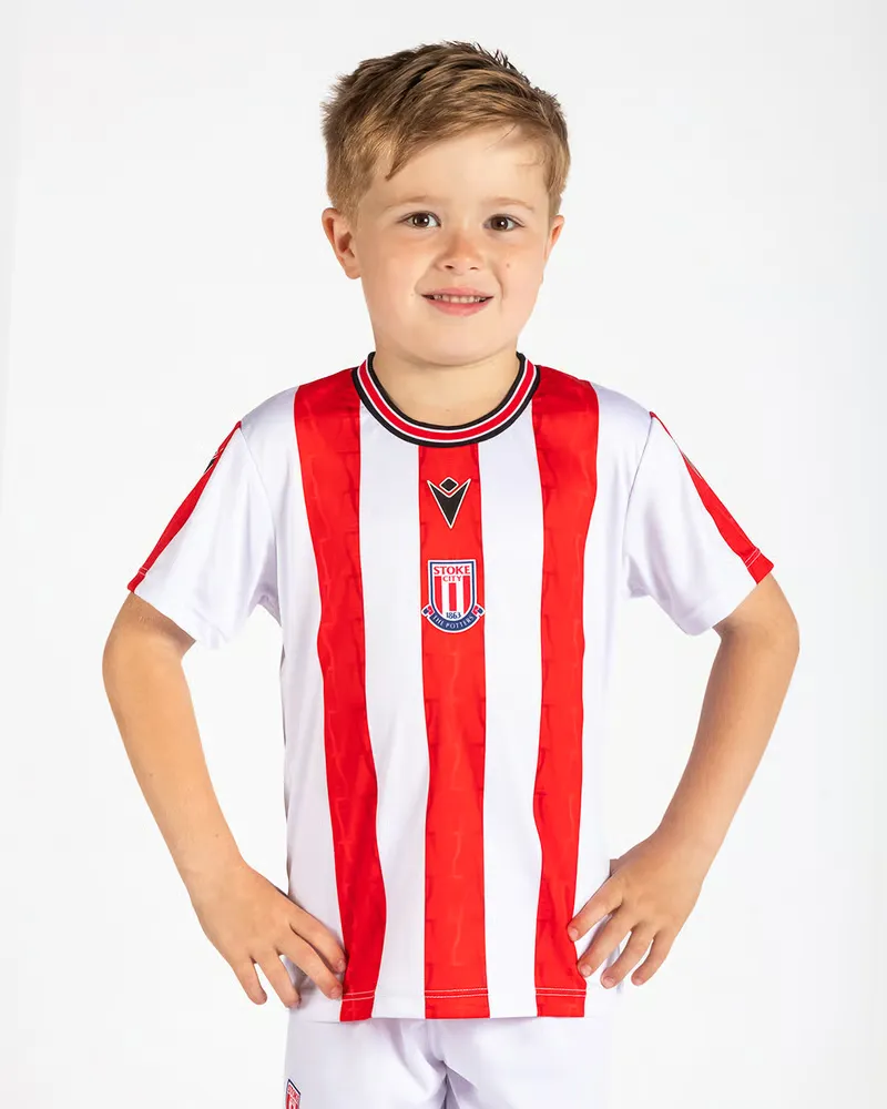 Kid's Stoke City 2024/25 Home Kit