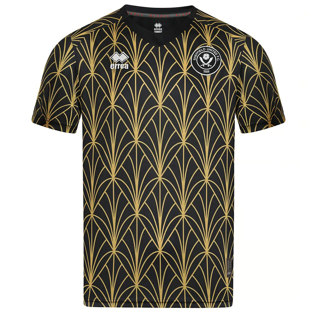 Men's Sheffield United 2024/25 Third Warm Up Shirt - Yellow